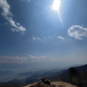 まずは一つ目のピークに到着