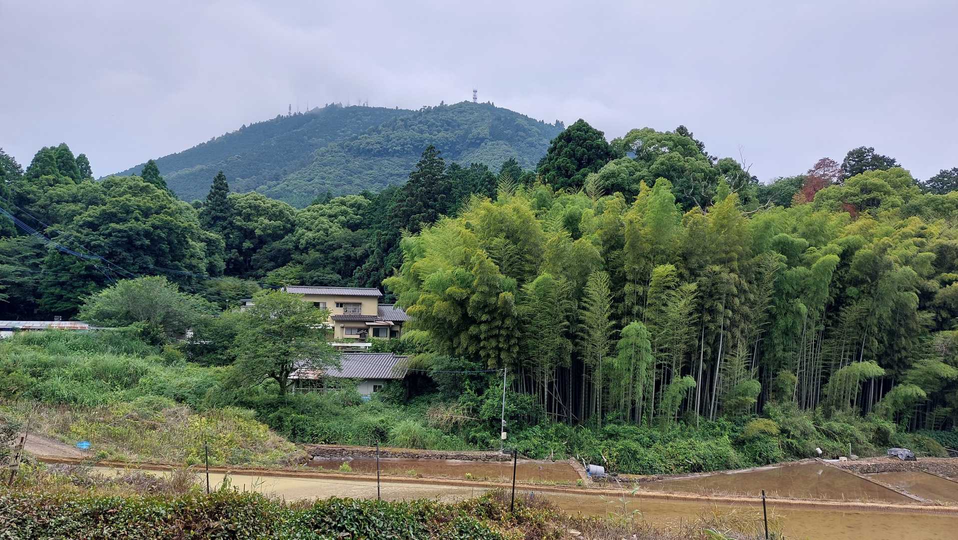 ようやくターゲットの金峰山がその姿を現した。