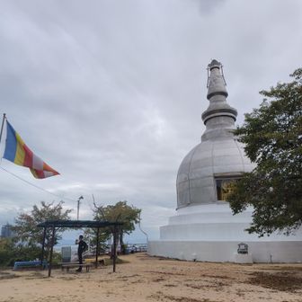 ずっと見えていた仏塔