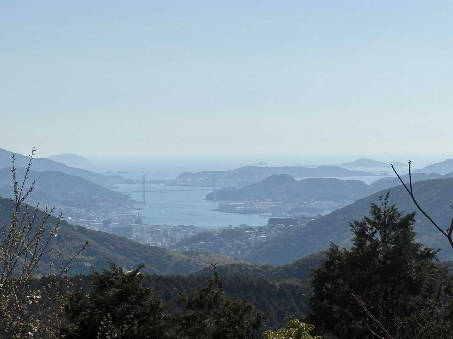 展望台からの長崎港