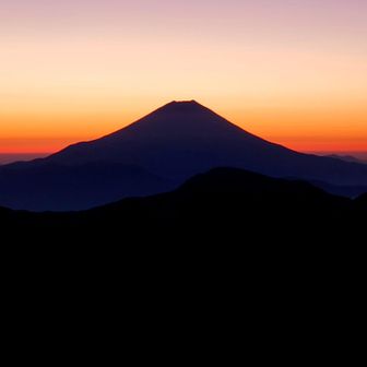 寝起き前のMT. FUJI