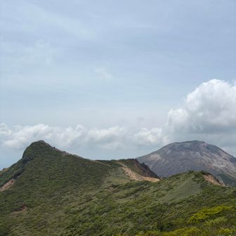 朝日岳と茶臼岳