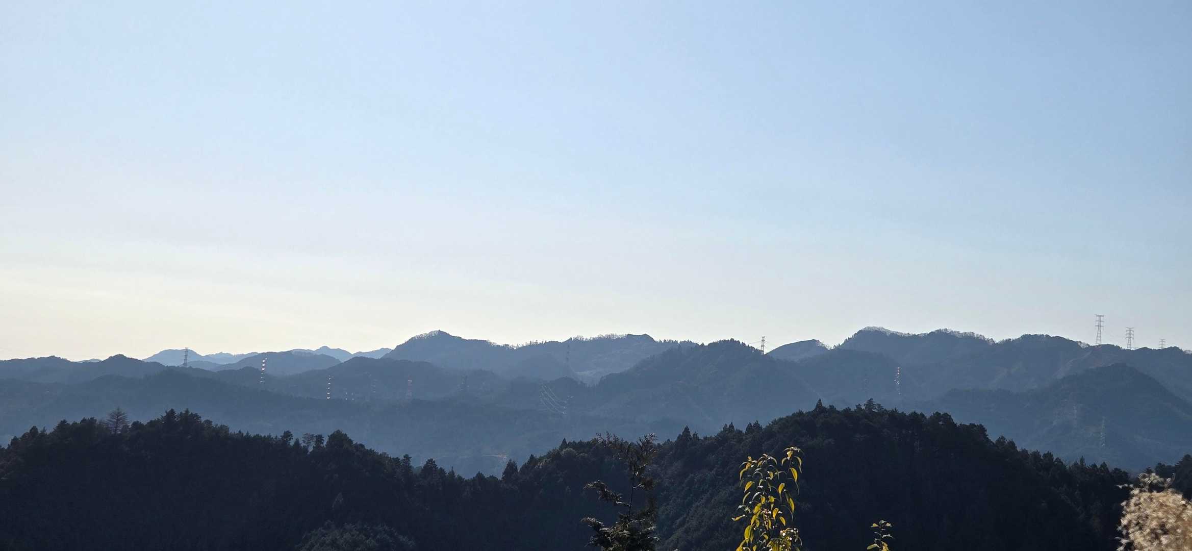見える山々の名前が分からない