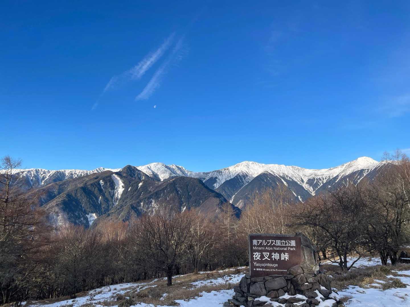 夜叉神峠登山口-夜叉神峠-杖立峠-苺平-辻山 往復コースの写真