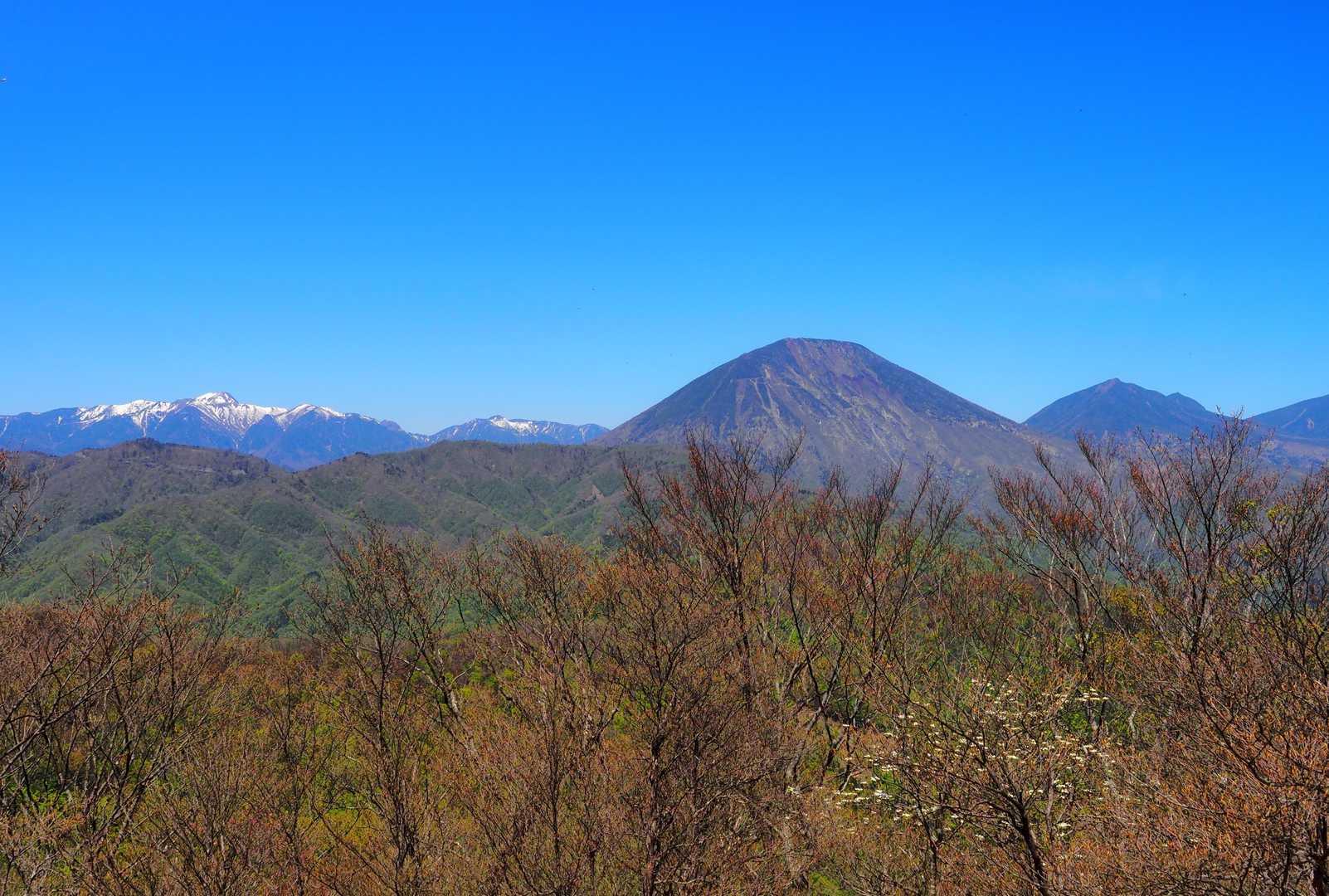 細尾峠-薬師岳-夕日岳 往復コースの写真