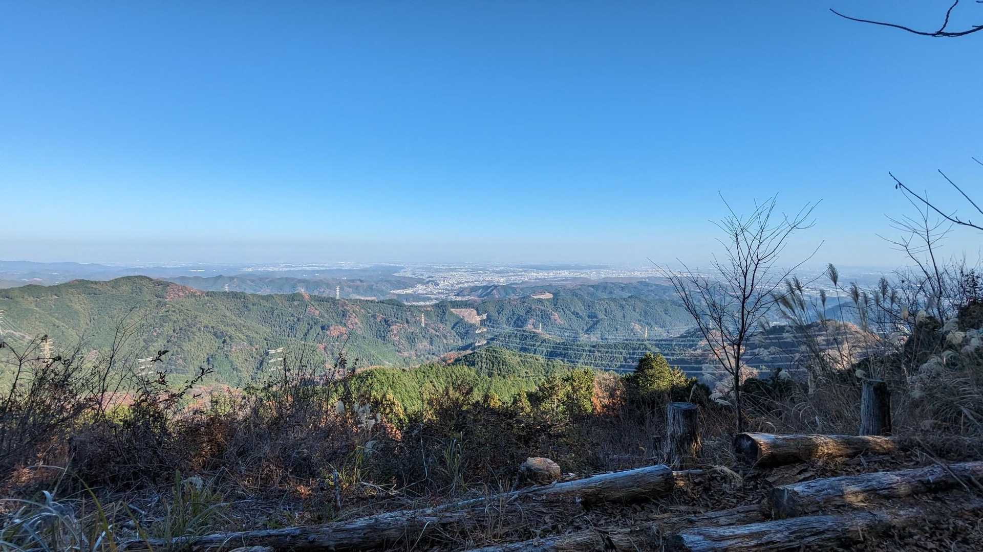 武蔵五日市駅-琴平神社-金比羅山-タルクボ峰-日の出山-つ 縦走コースの写真