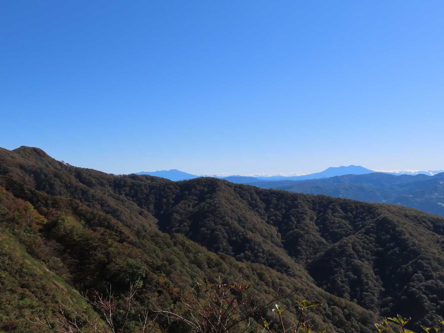 御岳が見えました👀