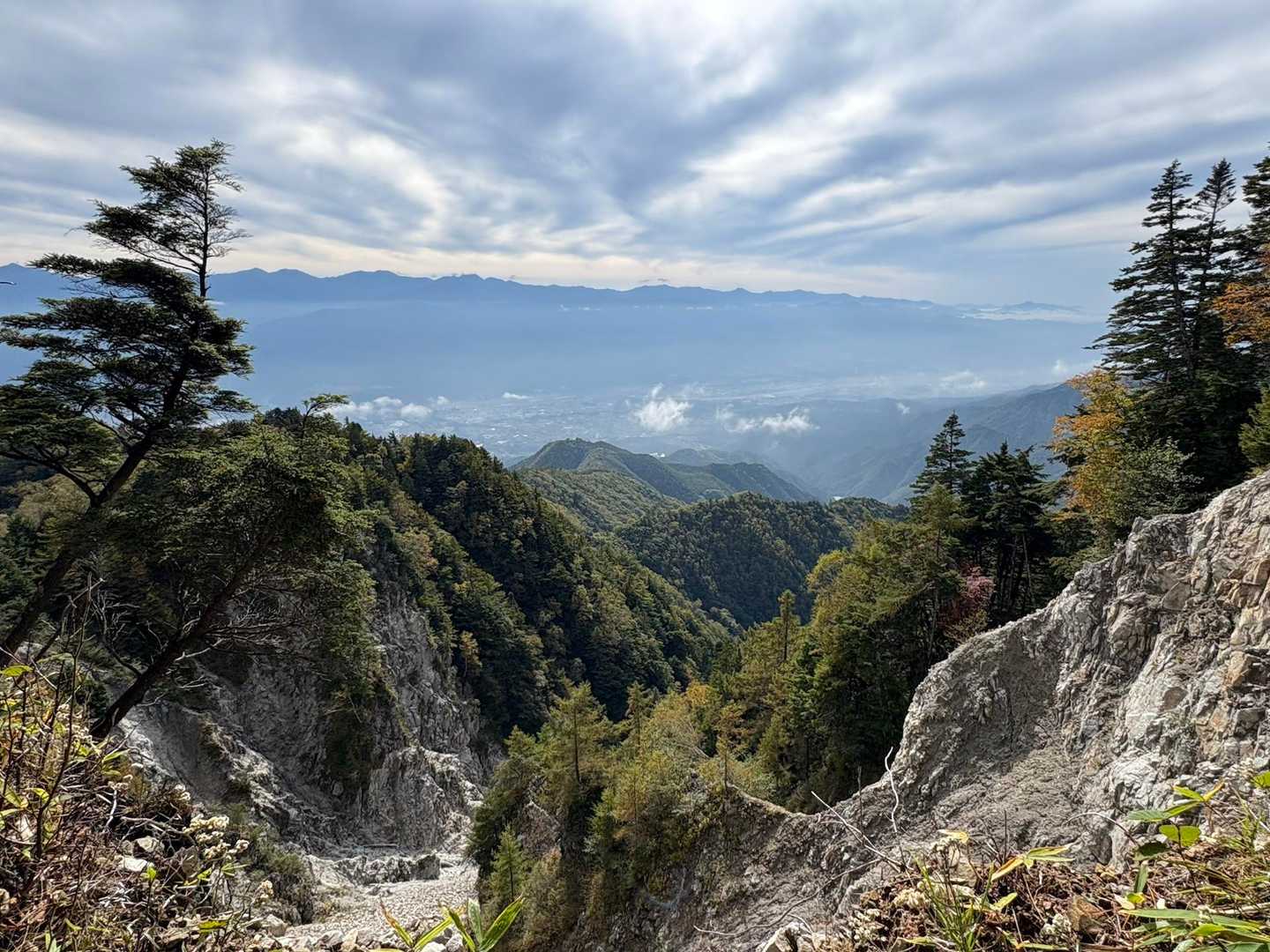 鳩打峠-小八郎岳-烏帽子岳 周回コースの写真