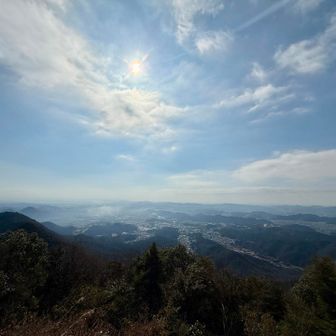 天王山⛰️ さんちょ〜✨　⛅️だけど よき😊