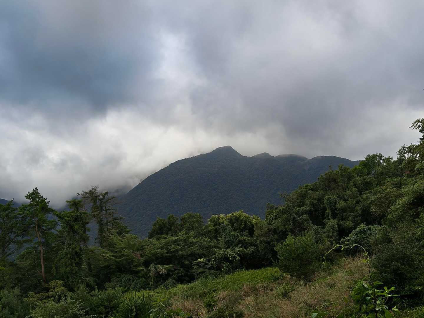 お！黒岳の山頂が姿を現しました🙌
