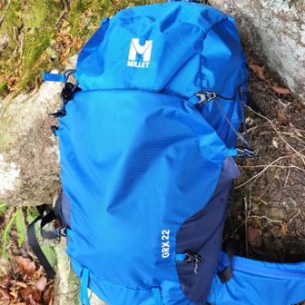 軽さと収納に惚れて買っちゃった
ミレーGRX22、デビュー