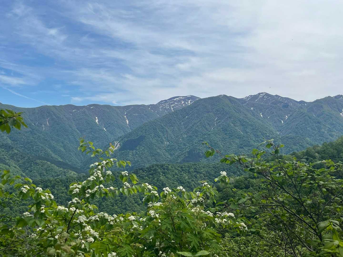 おっ、3月に登った初雪山