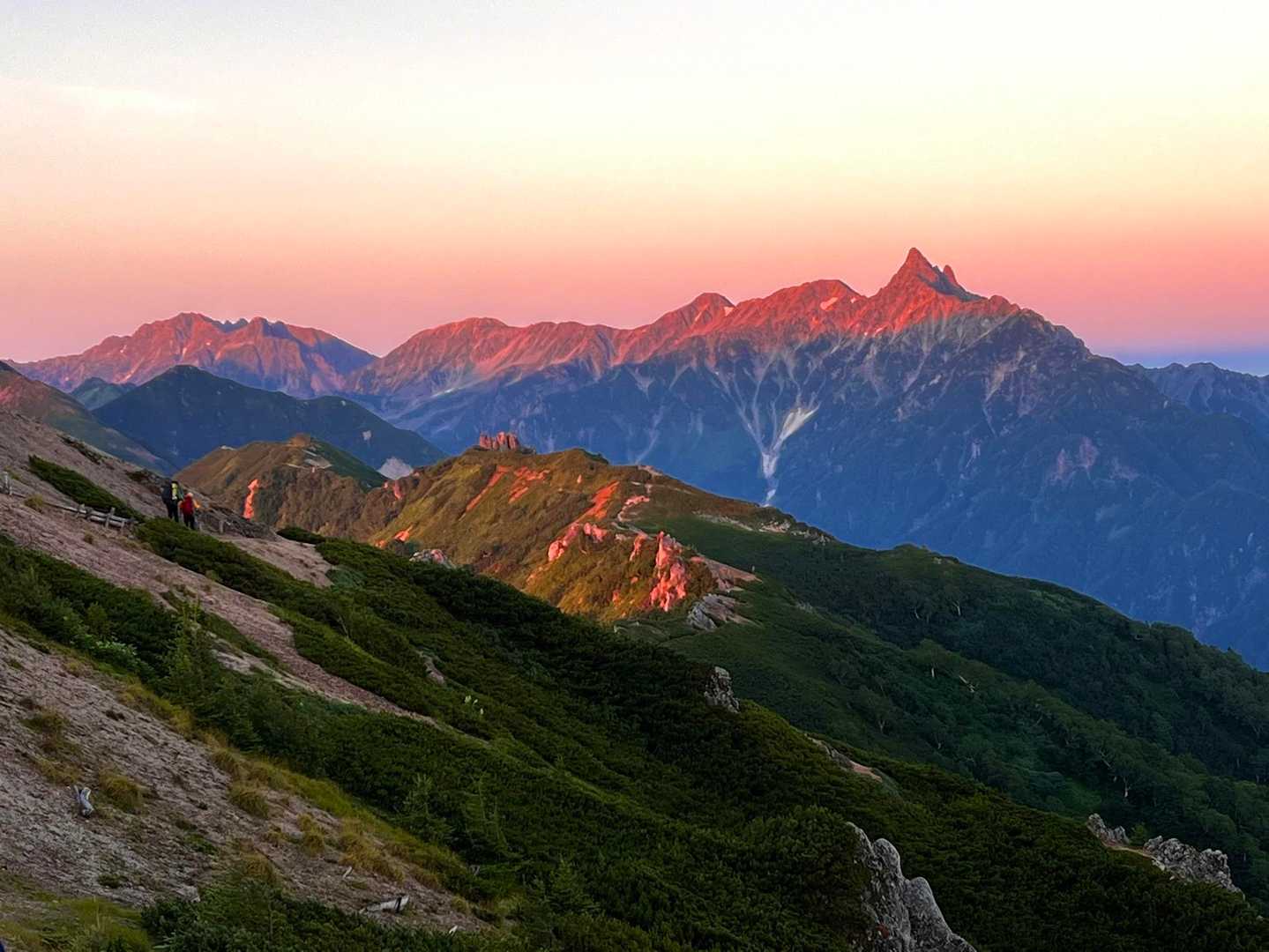 【縦走】表銀座（中房温泉・上高地）の写真