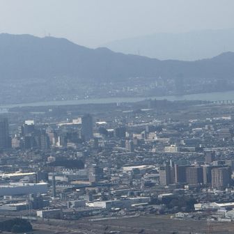 琵琶湖・近江大橋など。