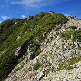 最後の登り