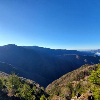 中ノ尾根山一度計画したけど白倉尾根過酷そうで諦めた
