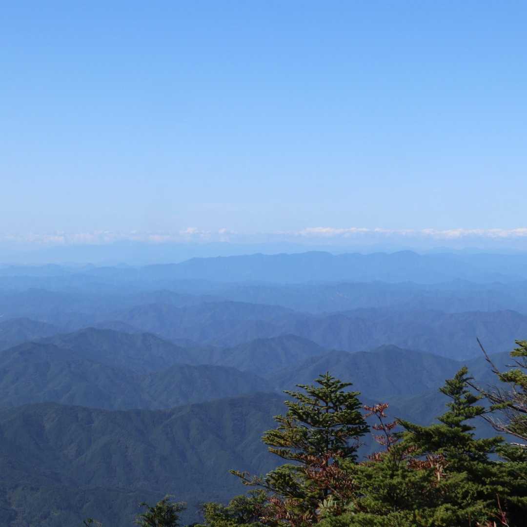 高賀三山見えます