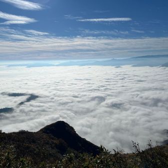 雲海が凄い