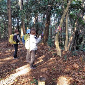 ここにも真新しい山頂標識
