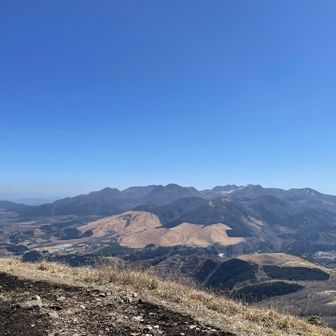 久住連山素晴らしかですね⛰️