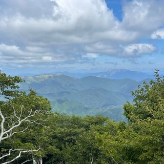 霊仙山と伊吹山