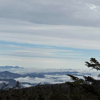 八幡平山頂からの眺望
