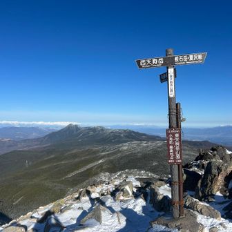 東天狗岳
蓼科山も見える⛰️