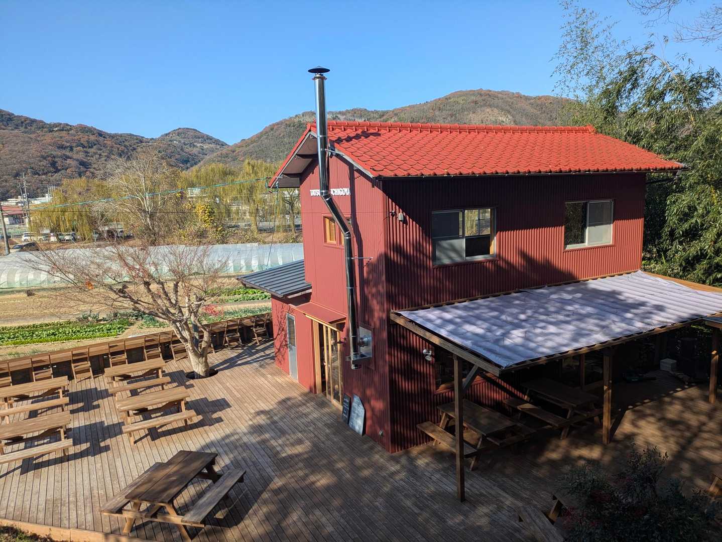 定番の龍ノ口小屋