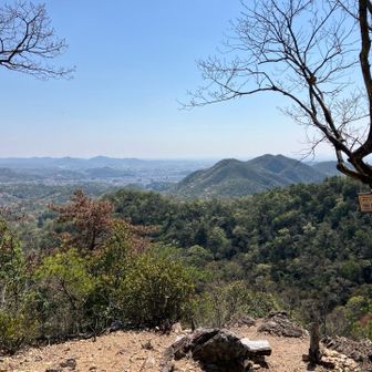 薬師前山から、尾張富士方面👀