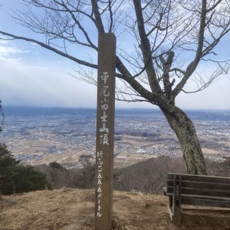 登頂、風が強い🌪️