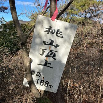 桃山に到着しました