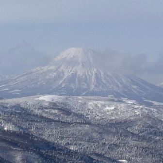 途中スライドした方は羊蹄山見えなかったとの事でしたが　バッチリ👍きっと
Atsushiさんのおまじない🪄効果かな