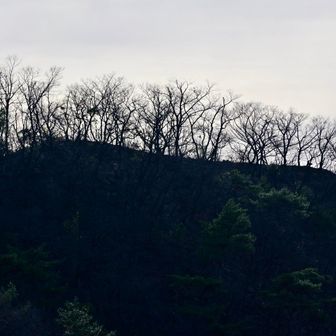 歩って来た稜線