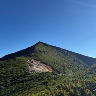 さあ最初の硫黄岳2760mに登山開始⛰️