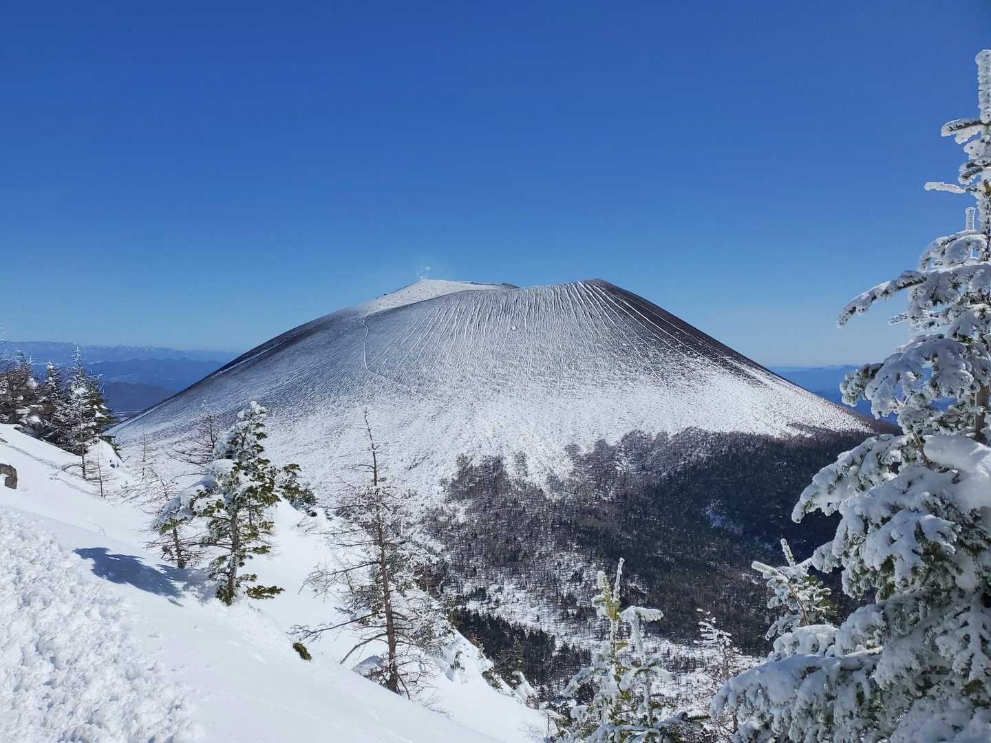 表コース-トーミの頭-黒斑山-蛇骨岳-中コースの写真
