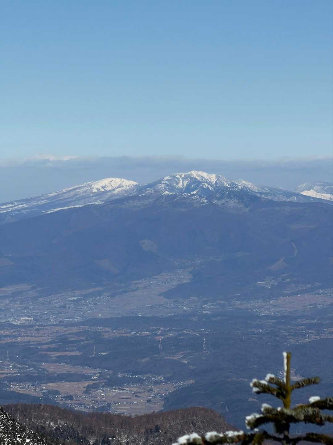 根子岳と四阿山