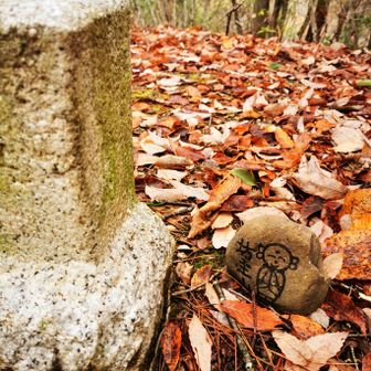 坊主山
この石色んなお山て見るけど
誰が置いてるんだろうか？