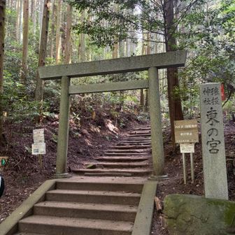 東の宮への参道かな