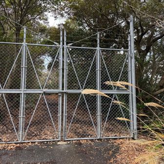 此処から金敷城山へ向かう