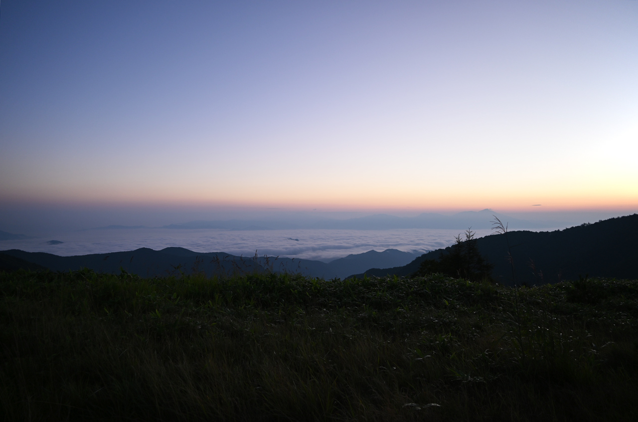 美しい夜明け