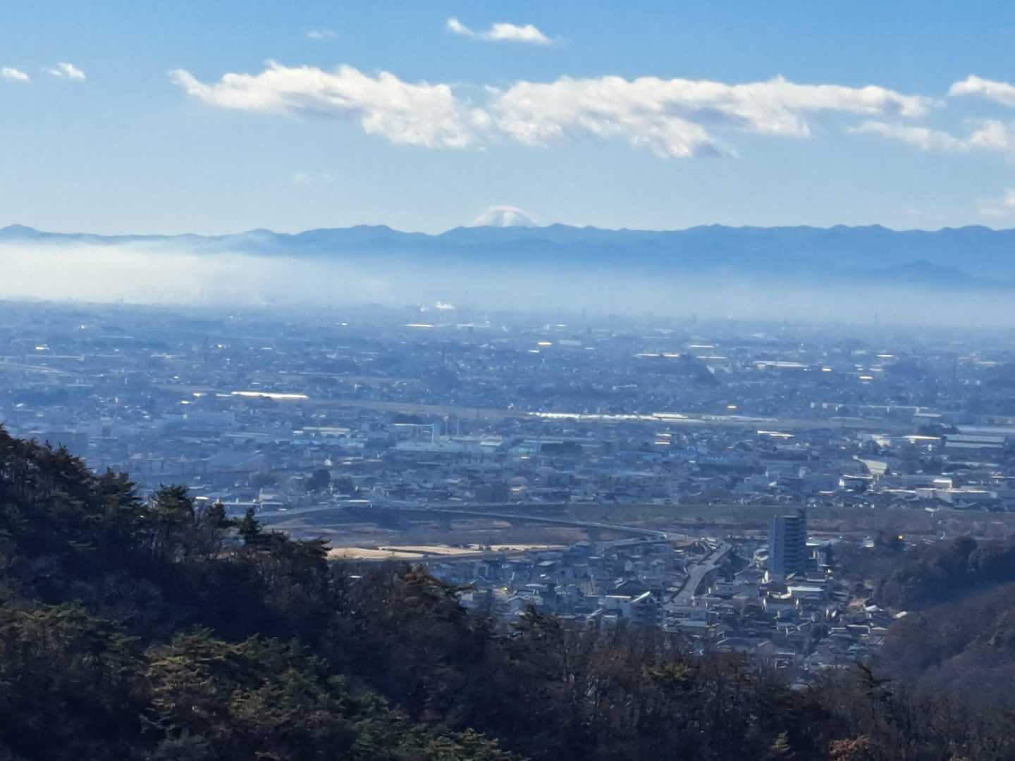 織姫神社登山口-鏡山-両崖山 周回コースの写真