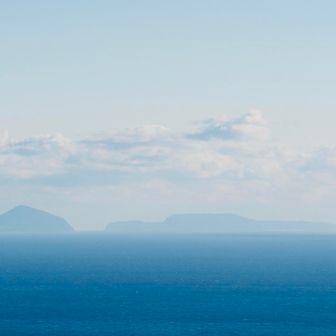 万二郎から見た、美しい伊豆七島を思い出したよ！