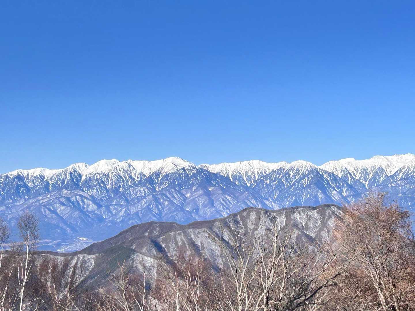 中央アルプス🏔️綺麗✨