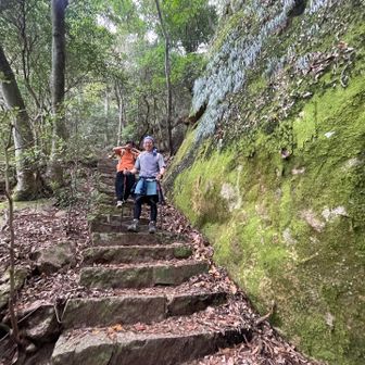 あとは、雨が降る前に急いで下山