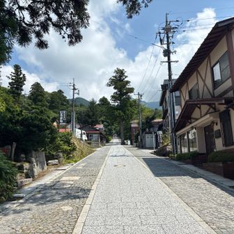 風情溢れる参道