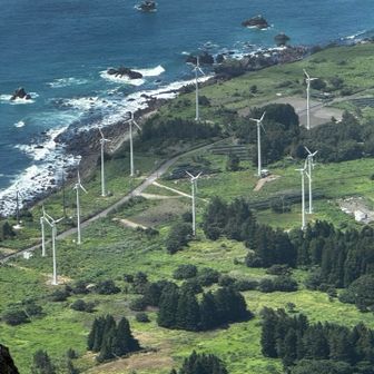 風力発電所をzoom