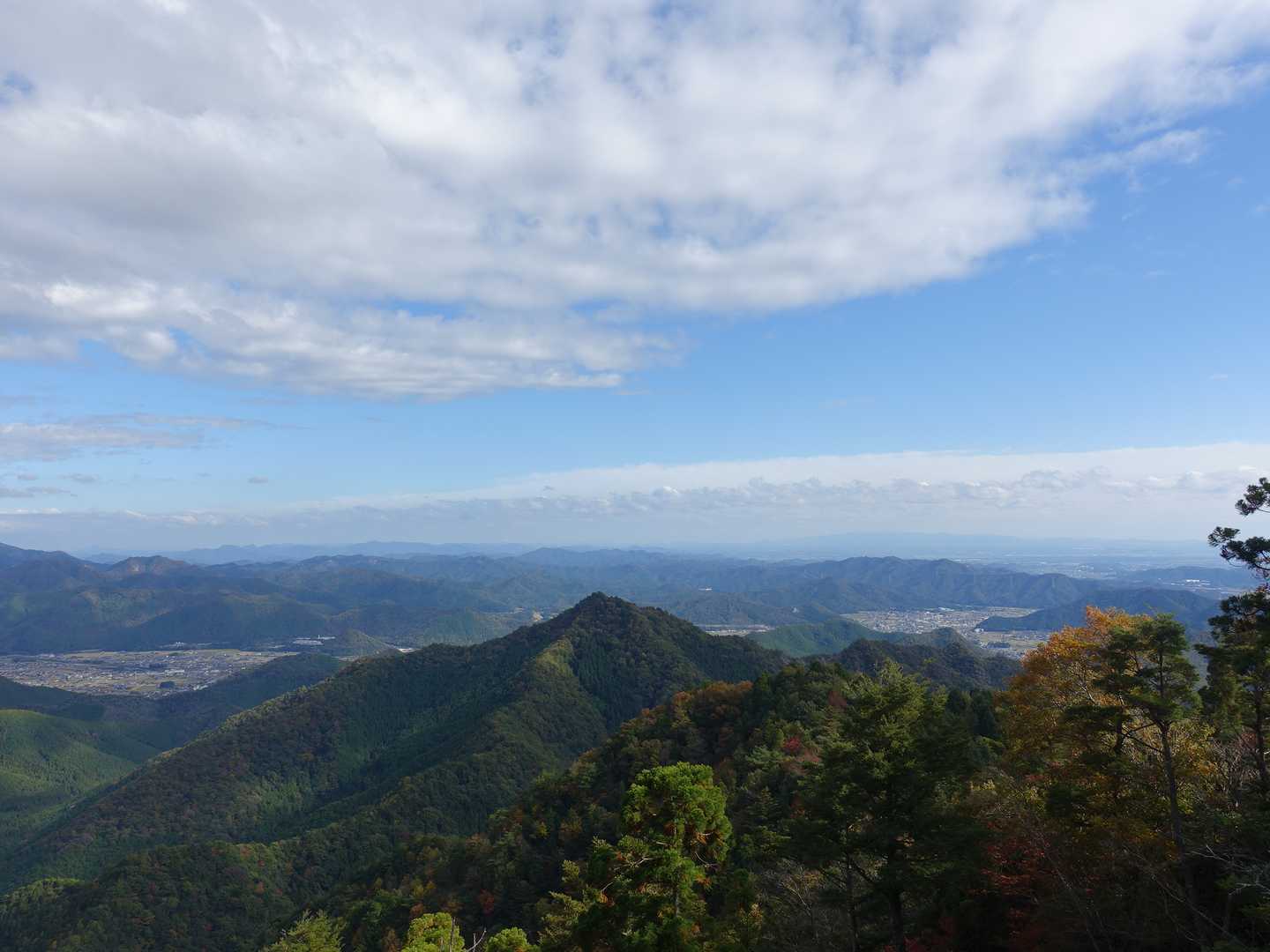これから向う七種槍