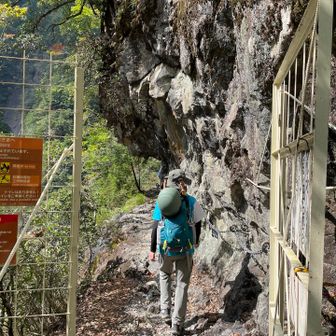 ようやく登山スタート