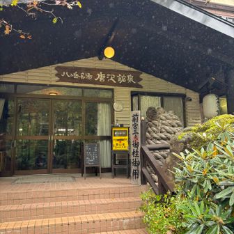 めっちゃ素敵でした、唐沢鉱泉。