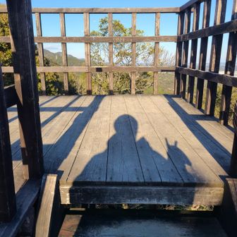 影と景色は、角度的にうまく撮れず💦